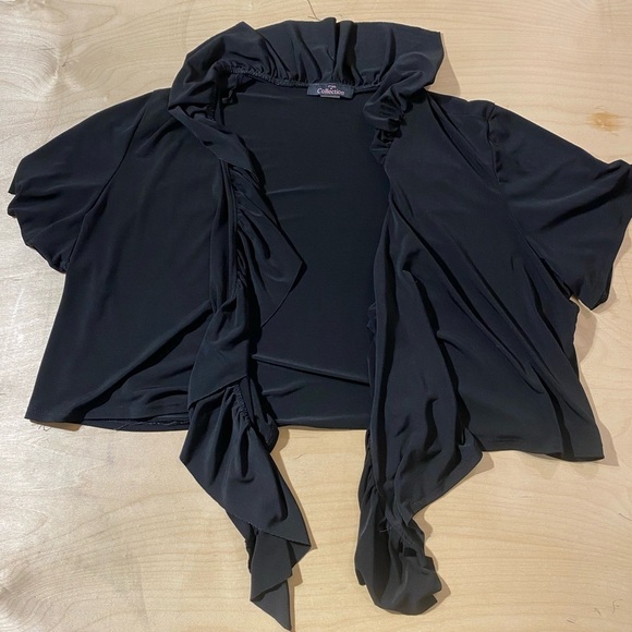 Pink Collection Cropped Cardigan 3X (ET) - Picture 6 of 12